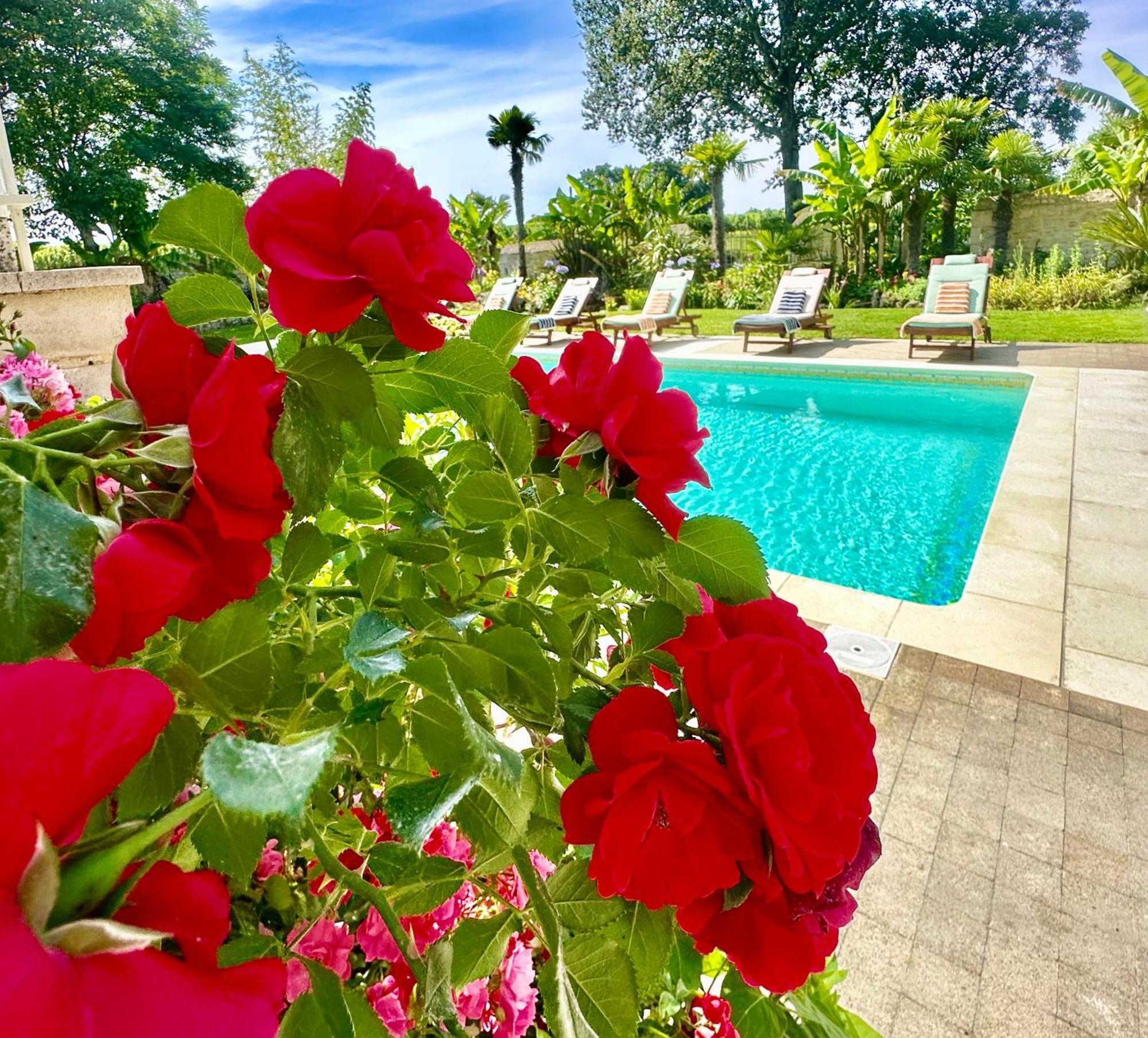 Chateau De Lafont Suites Saint-Vivien  Bagian luar foto