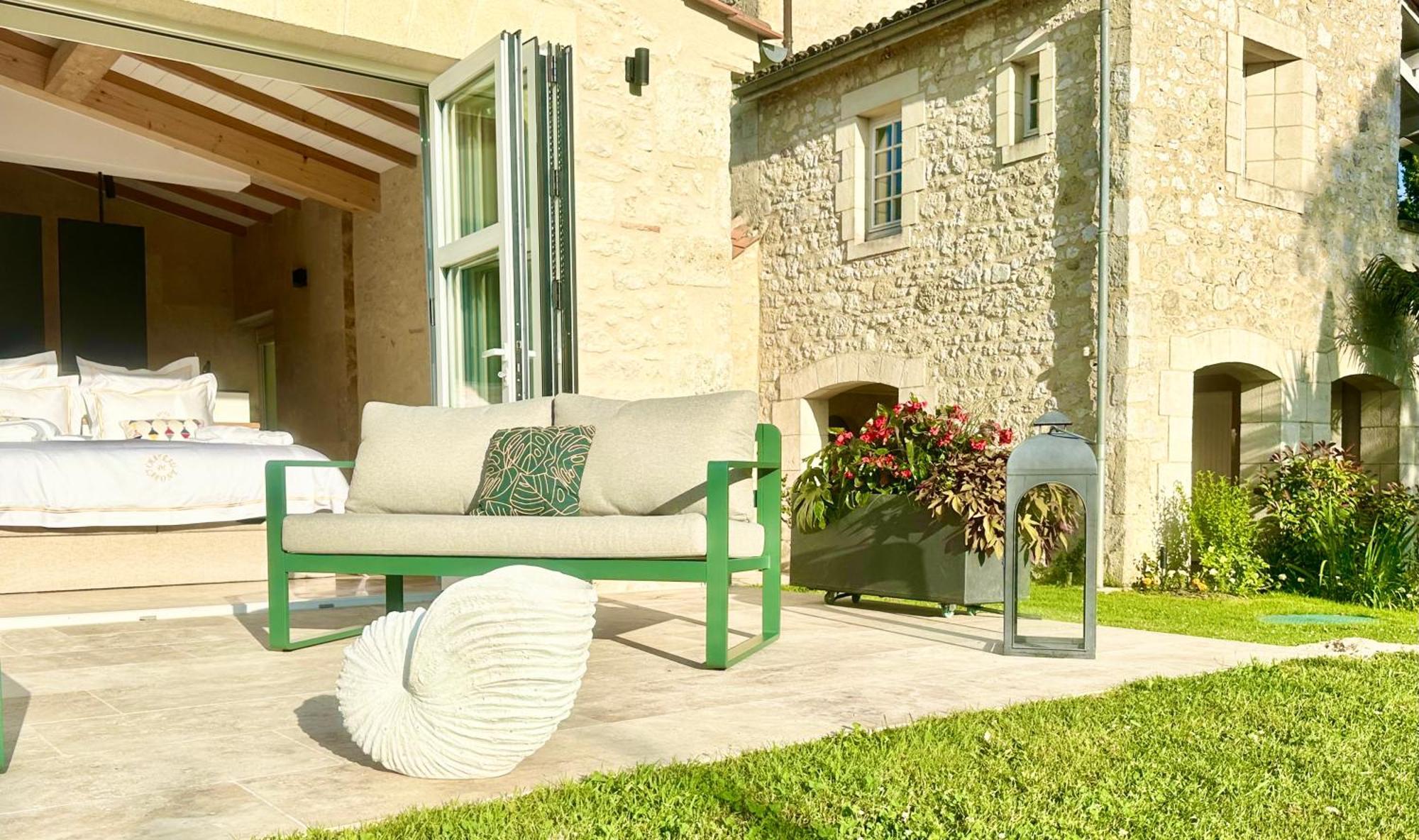 Chateau De Lafont Suites Saint-Vivien  Bagian luar foto