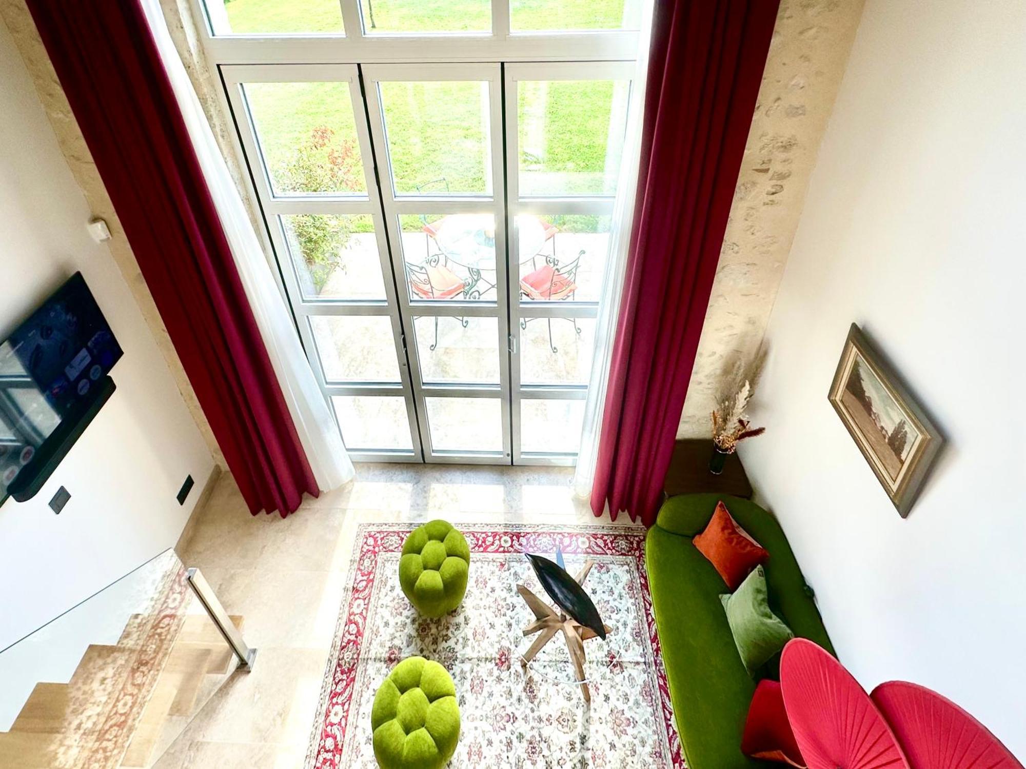 Chateau De Lafont Suites Saint-Vivien  Bagian luar foto