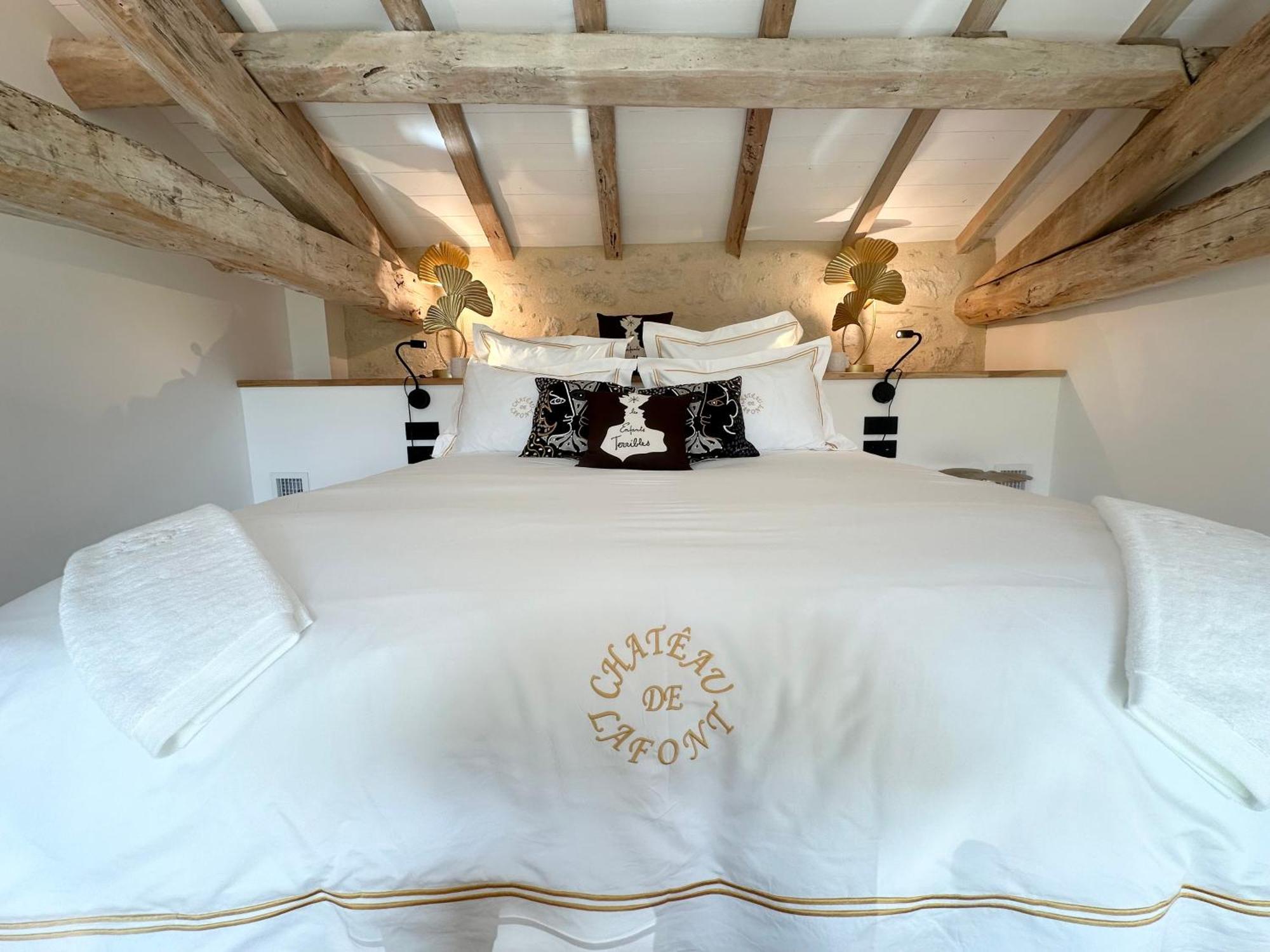 Chateau De Lafont Suites Saint-Vivien  Bagian luar foto