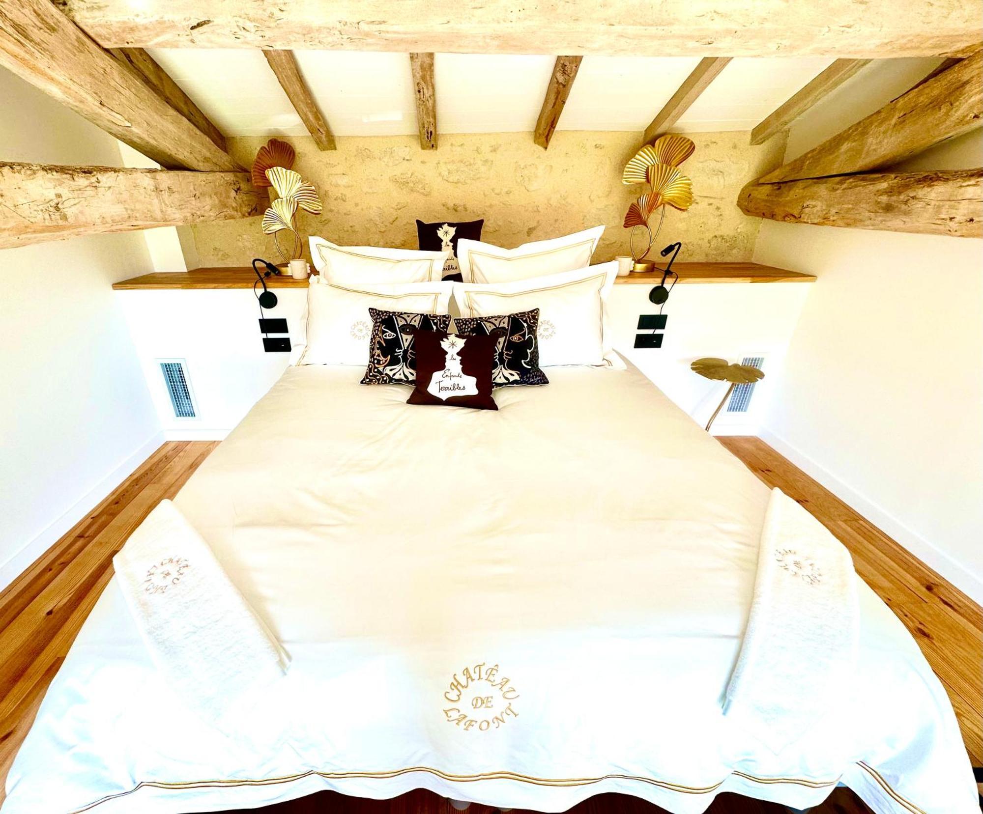 Chateau De Lafont Suites Saint-Vivien  Bagian luar foto
