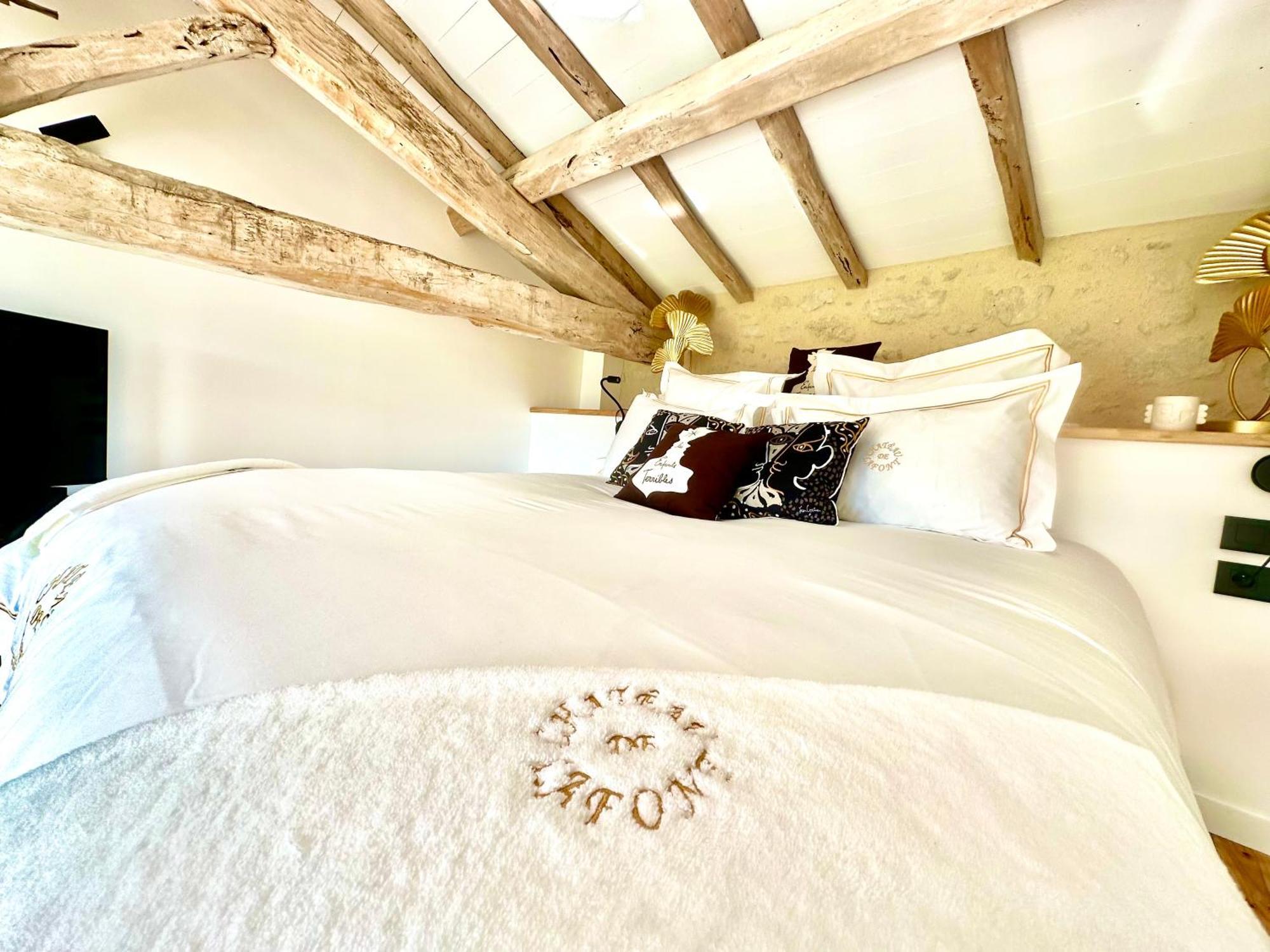 Chateau De Lafont Suites Saint-Vivien  Bagian luar foto